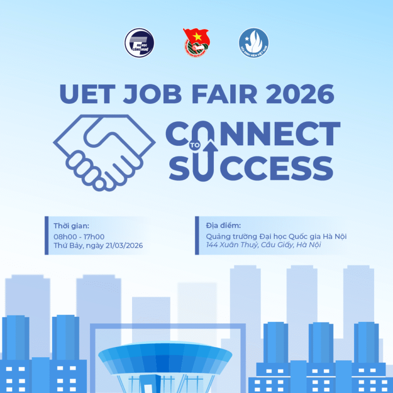 [Thông cáo báo chí] Ngày hội việc làm – Kết nối thành công (UET JOB FAIR 2026)